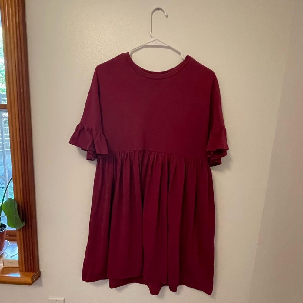 ASOS Magenta T-shirt Dress
